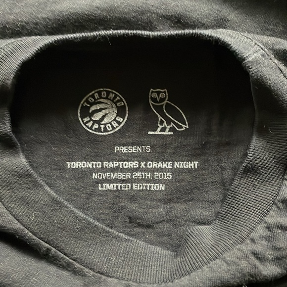 OVO Toronto Raptors Drake Night Shirt Limited Edition - Picture 6 of 6